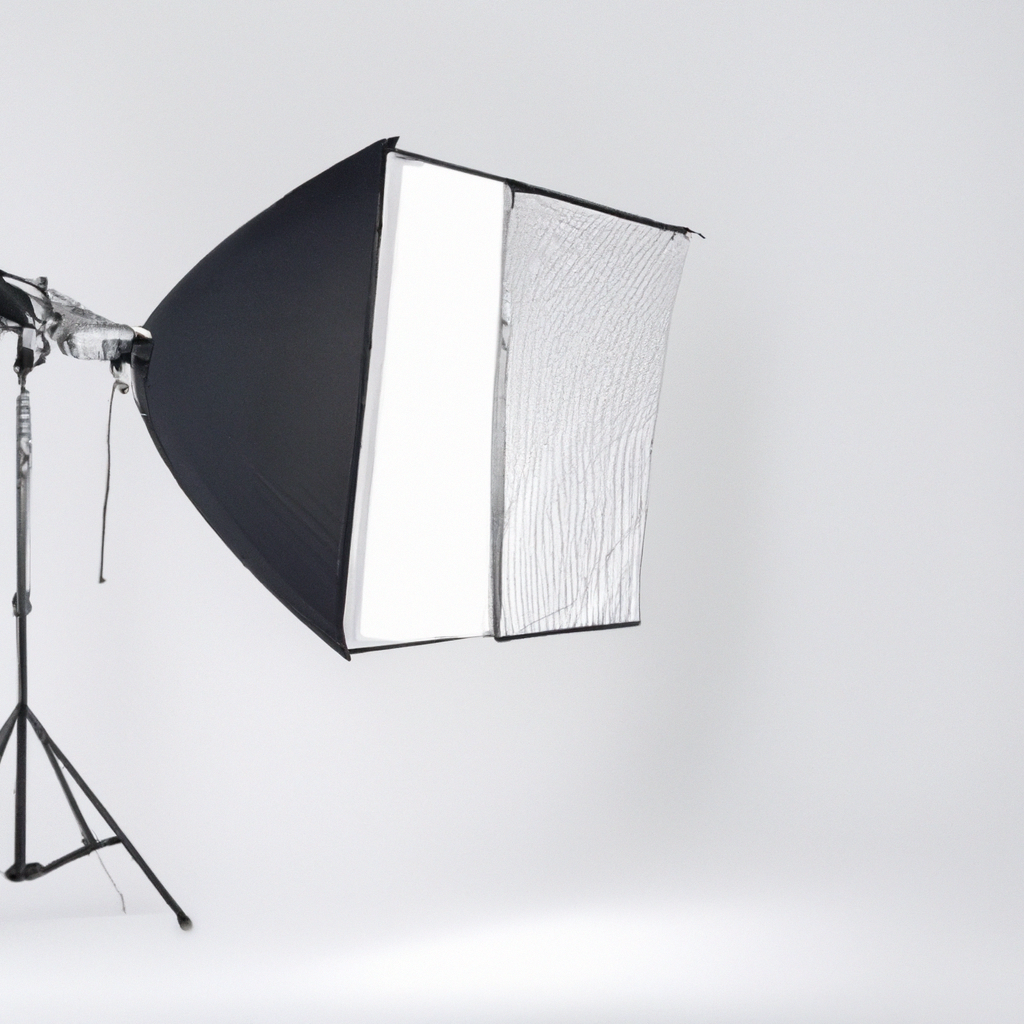 Cyclorama blanc propre avec LED au plafond et lumière du jour