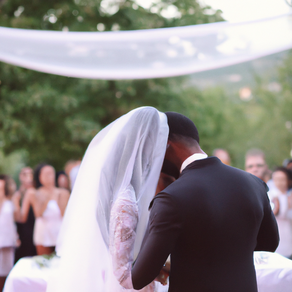 Mariage élégant en Martinique au coucher du soleil