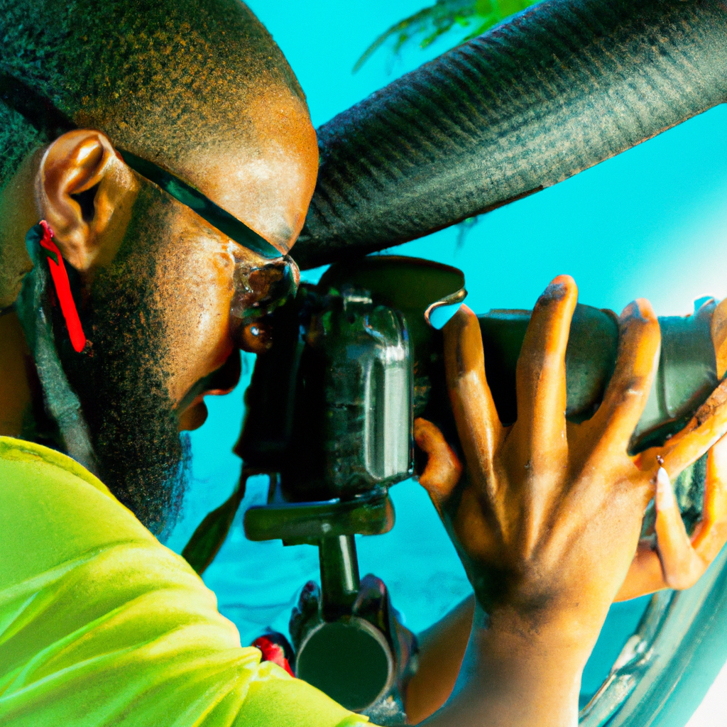 Photographe éditorial — appareil en main, setup calibré